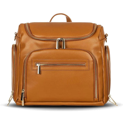 Chloe - Caramel Style Savvy Baby Backpack