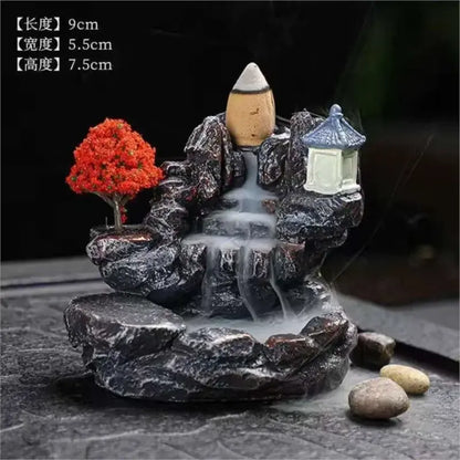 Waterfall Incense Holders