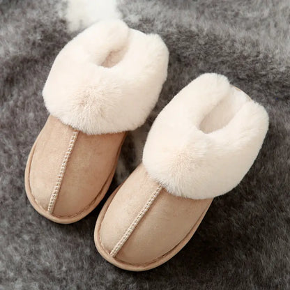 Winter Warm Home Fur Slippers Women (unisex)