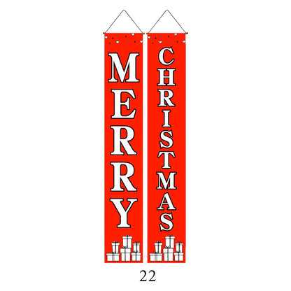 Christmas Door Banner Decoration