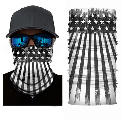 Flag Face Bandana: Multi-functional Outdoor Accessory