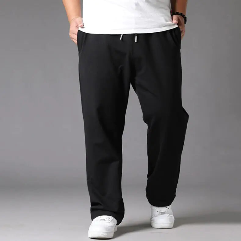 Oversized Black Casual Sweatpants Korean