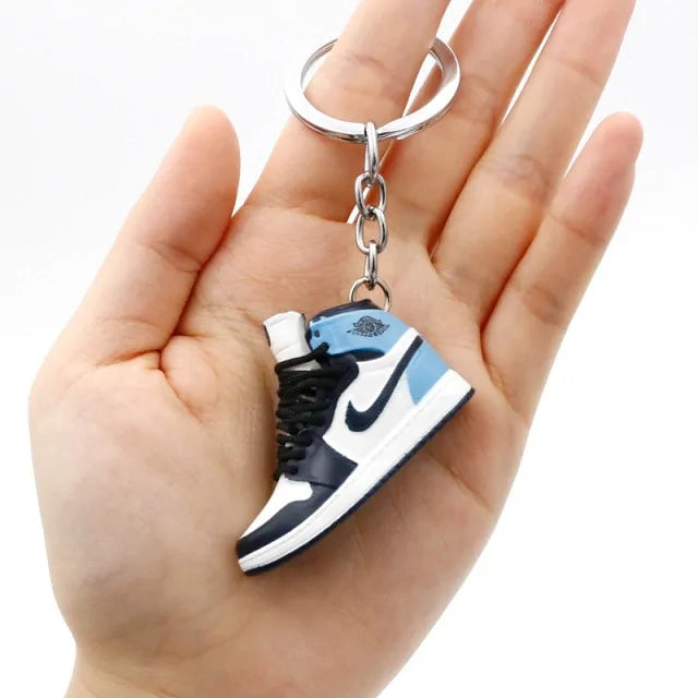 3D Sneaker Shoe Keychains