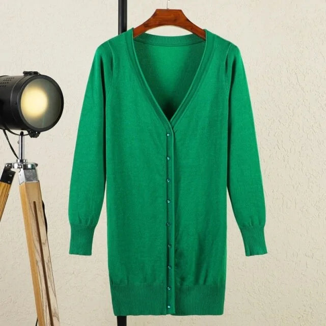 V-neck Woman Cardigan (various colors)