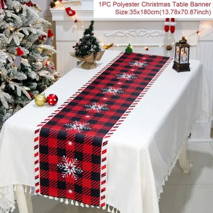 Festive Holiday Table Runner