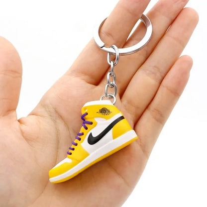 3D Sneaker Shoe Keychains