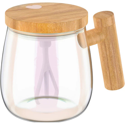 AutoBlend Glass Mug (keep drink lump free)