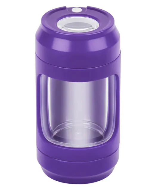 4-in-1 LED Herb Grinder & Storage Case with USB Charger