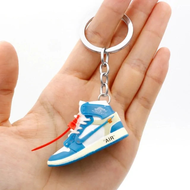 3D Sneaker Shoe Keychains