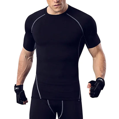 Quick-Dry Men's Running Gym Shirt (various colors)