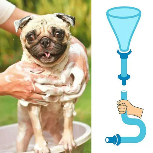 Pet Shower Sprinkler Hose (Turn Faucet into Hand Shower Head)