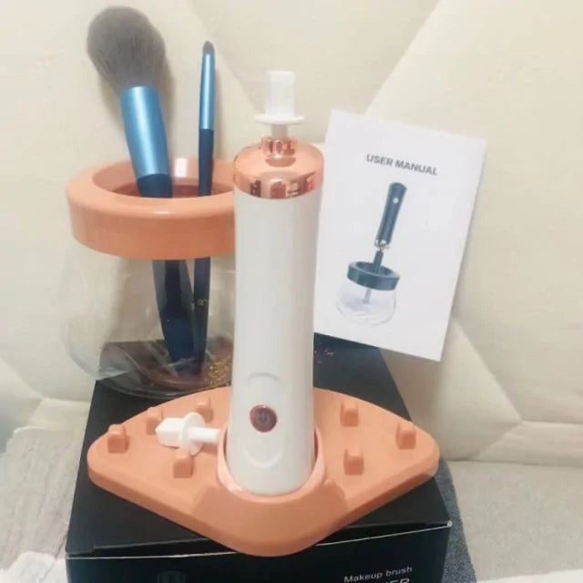 Automatic Electric Silicone Makeup Brushes Cleaning Tool