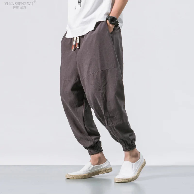 Men's Kimono Haori Trousers (various colors)