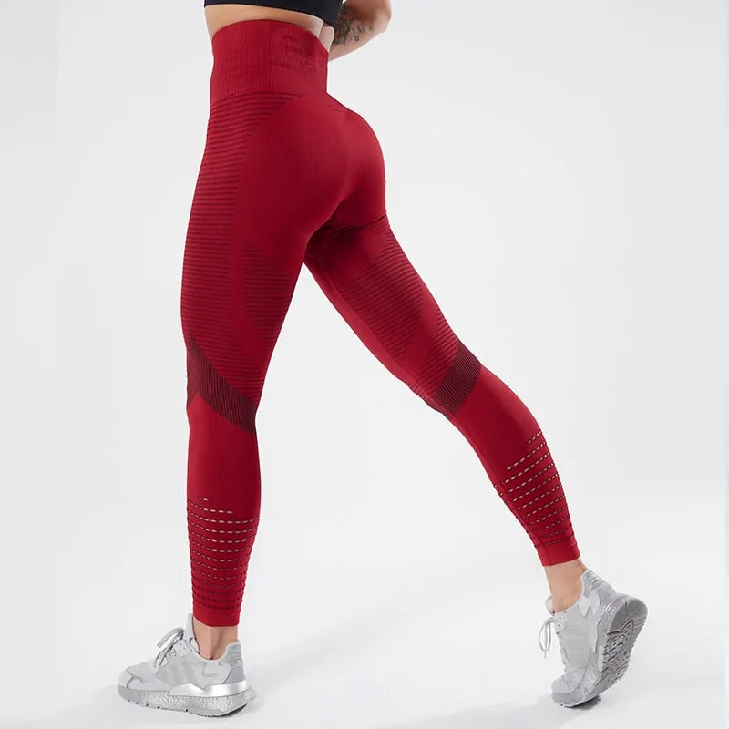 High Waist Seamless Breathable Workout Leggings (6 colors)