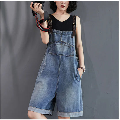 Summer Denim Rompers (various shades)