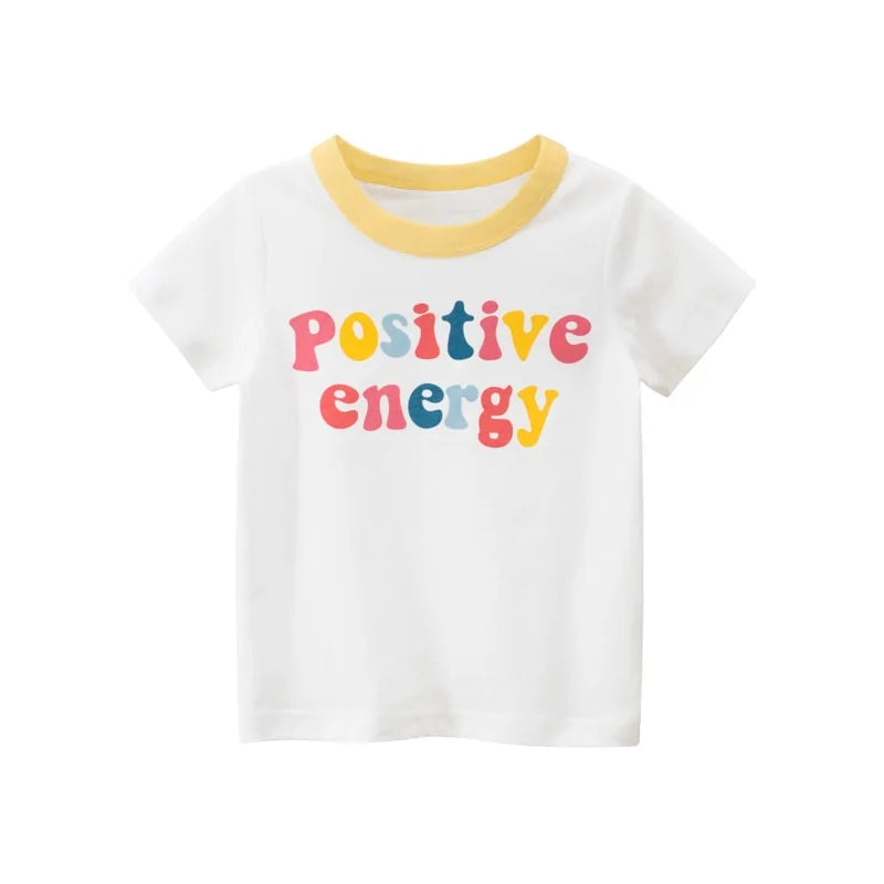 Children's Cartoon Short Sleeve T-Shirt