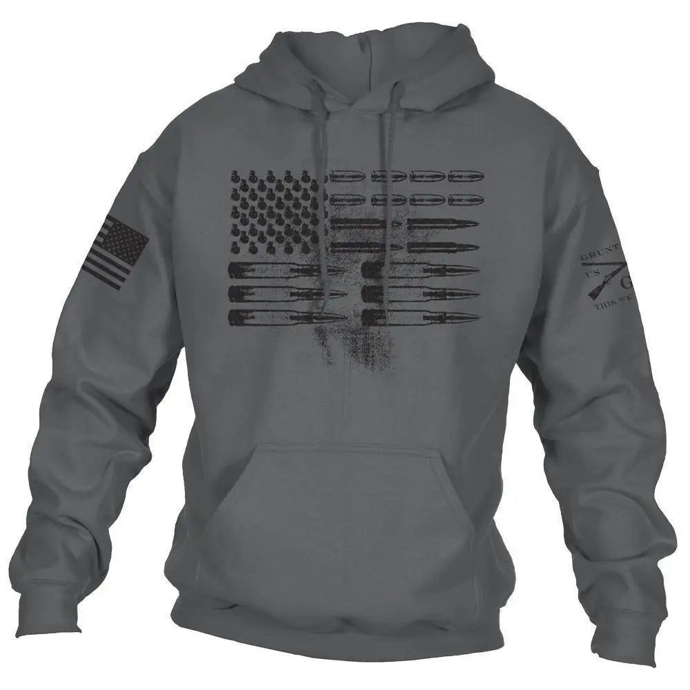 American Flag Hooded Sweatshirt