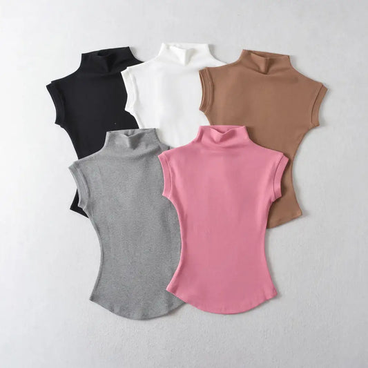 Women's Half Turtleneck Top