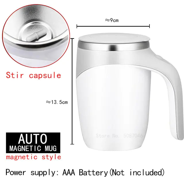 Self Stirring Magnetic Mug (various styles)