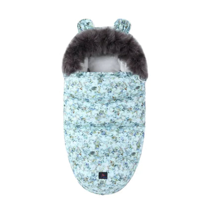 Baby Sleeping Bag with Fur Collar (various colors)