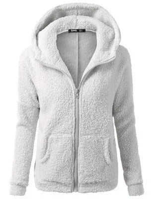 OLGITUM Women's Hooded Fleece Jacket (various colors)