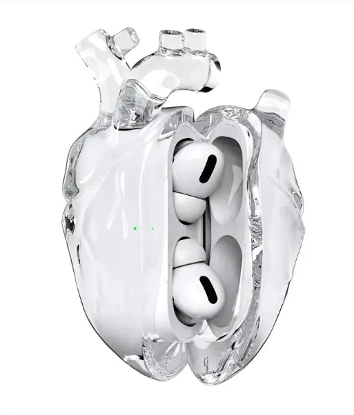 Airpod Heart Headphone Case (various colors)