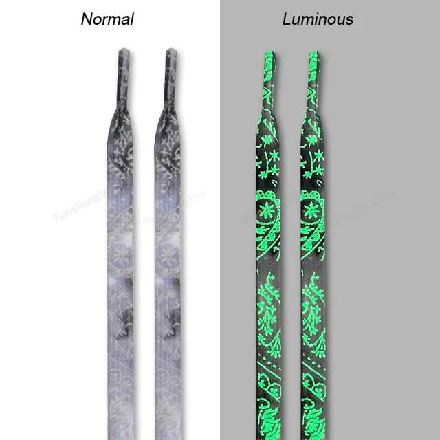 Luminous High Quality Fluorescent Shoelaces