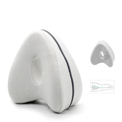 Heart-Shaped Memory Foam Contour Legacy Leg Pillow