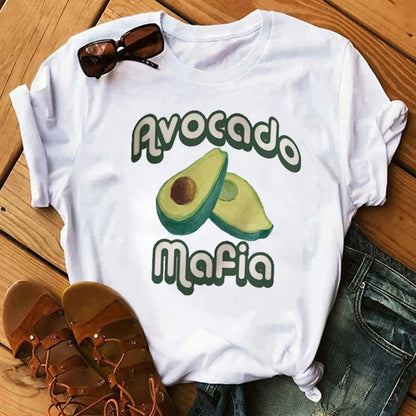 Cartoon Avocado T-Shirt (various prints & styles)