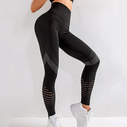 High Waist Seamless Breathable Workout Leggings (6 colors)