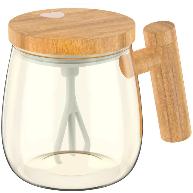 AutoBlend Glass Mug (keep drink lump free)