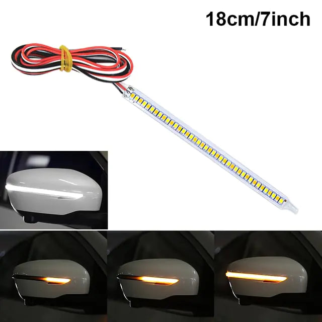 Car Rearview Mirror & Turning Signal Indicator Lamp