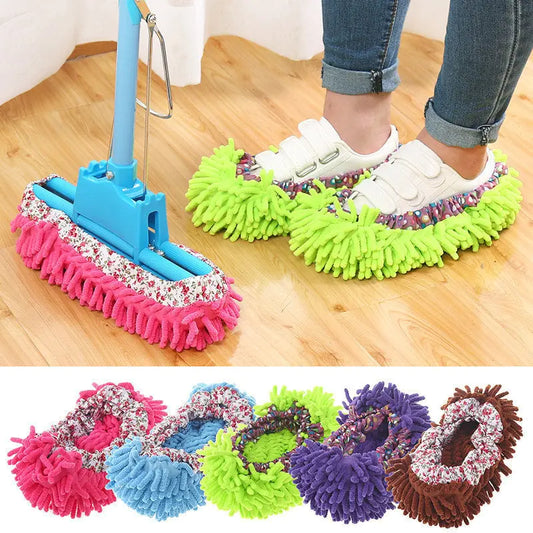 Floor Dust Cleaning Slippers (various colors)