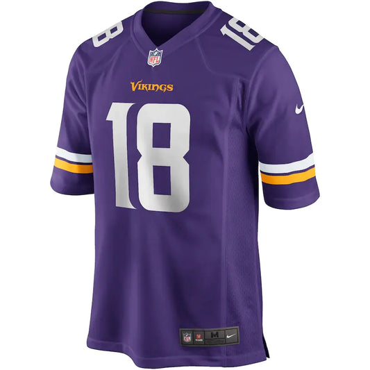 Minnesota Vikings Justin Jefferson Purple NFL Jersey