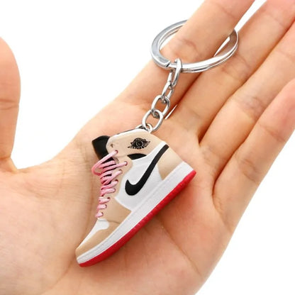 3D Sneaker Shoe Keychains