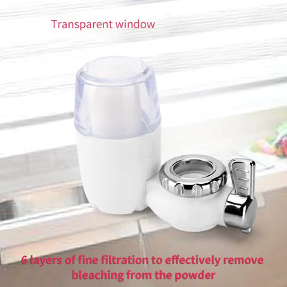 Clean Kitchen Water & Bacteria Filter & Purifier Ceramic Faucet