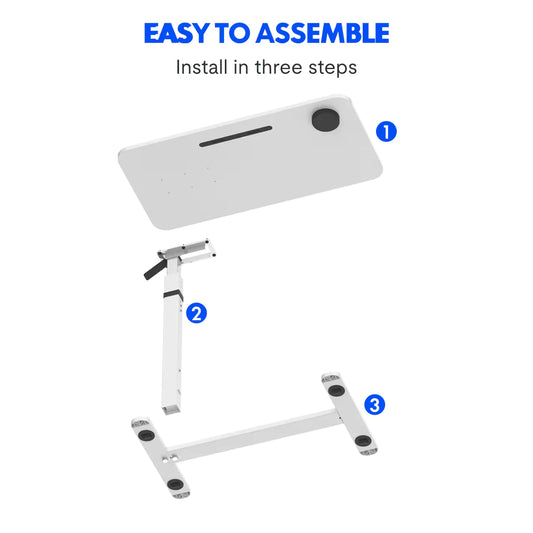 31X16 Inches Standing Rolling Desk