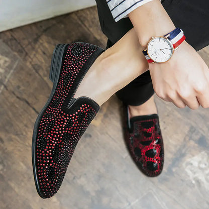 Men's Suede Leather Shoes (various colors)