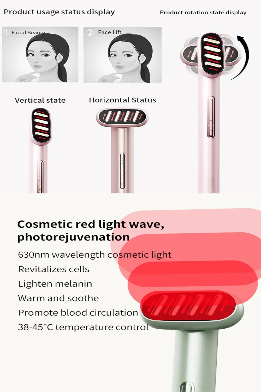 5-in-1 Rejuvenation Skincare Wand Tool