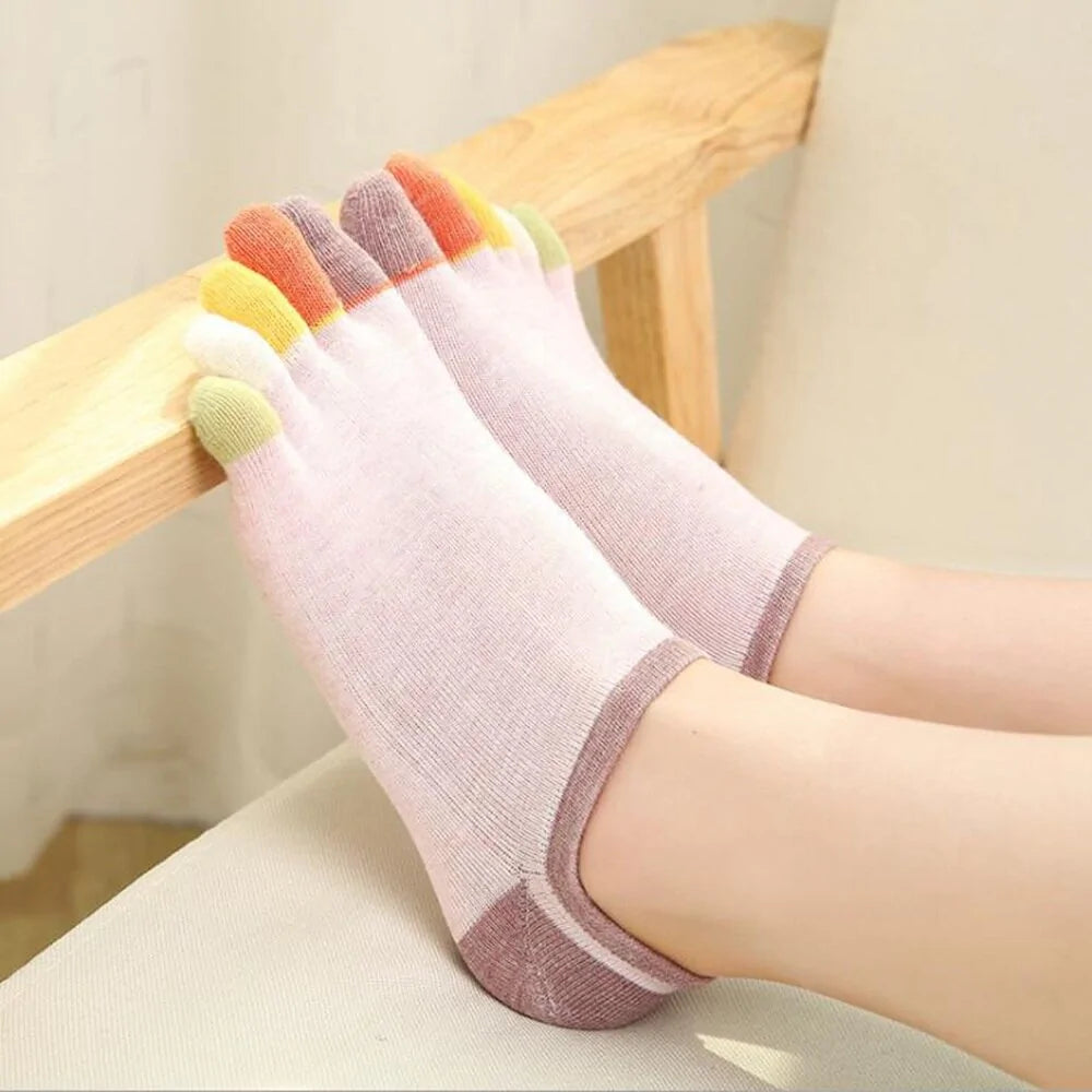 Women's (unisex) Five-Finger Yoga Socks