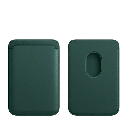 Magsafe Magnetic Leather Card Clip For iPhone 14 Pro Max (various colors)