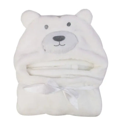 Baby's Hooded Animal Bath Towel