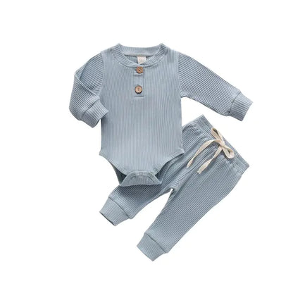 Infant Knitted Clothes Set (various colors)