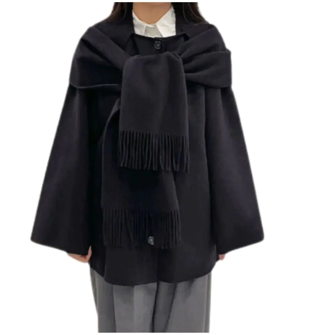 Oversized Scarf Coat (unisex)