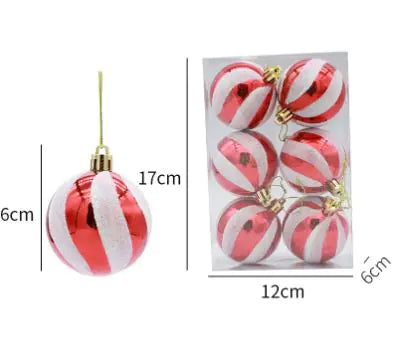 Glitter Christmas Balls (various styles)