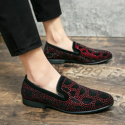 Men's Suede Leather Shoes (various colors)