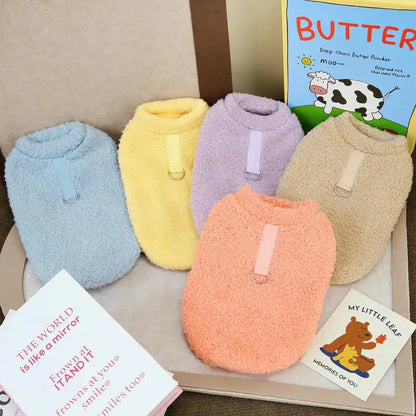 Plush Winter Sweaters for Dogs (various colors)