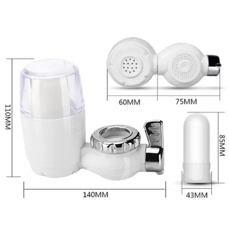 Clean Kitchen Water & Bacteria Filter & Purifier Ceramic Faucet