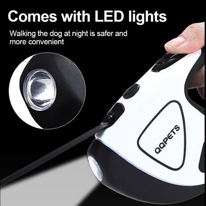 Automatic Retractable Leash with LED Night Safety (various colors)