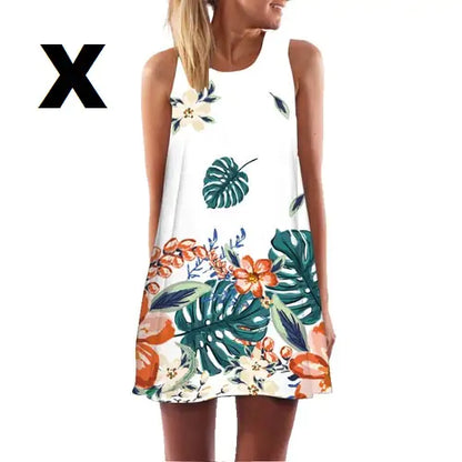 Sleeveless Summer Dress (various styles l